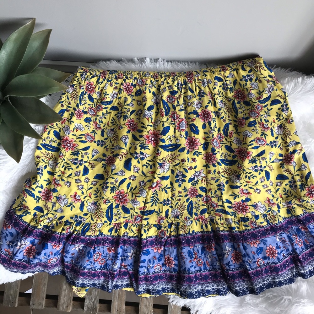 bebop Yellow/Navy Dress Size XL - Picture 6 of 6